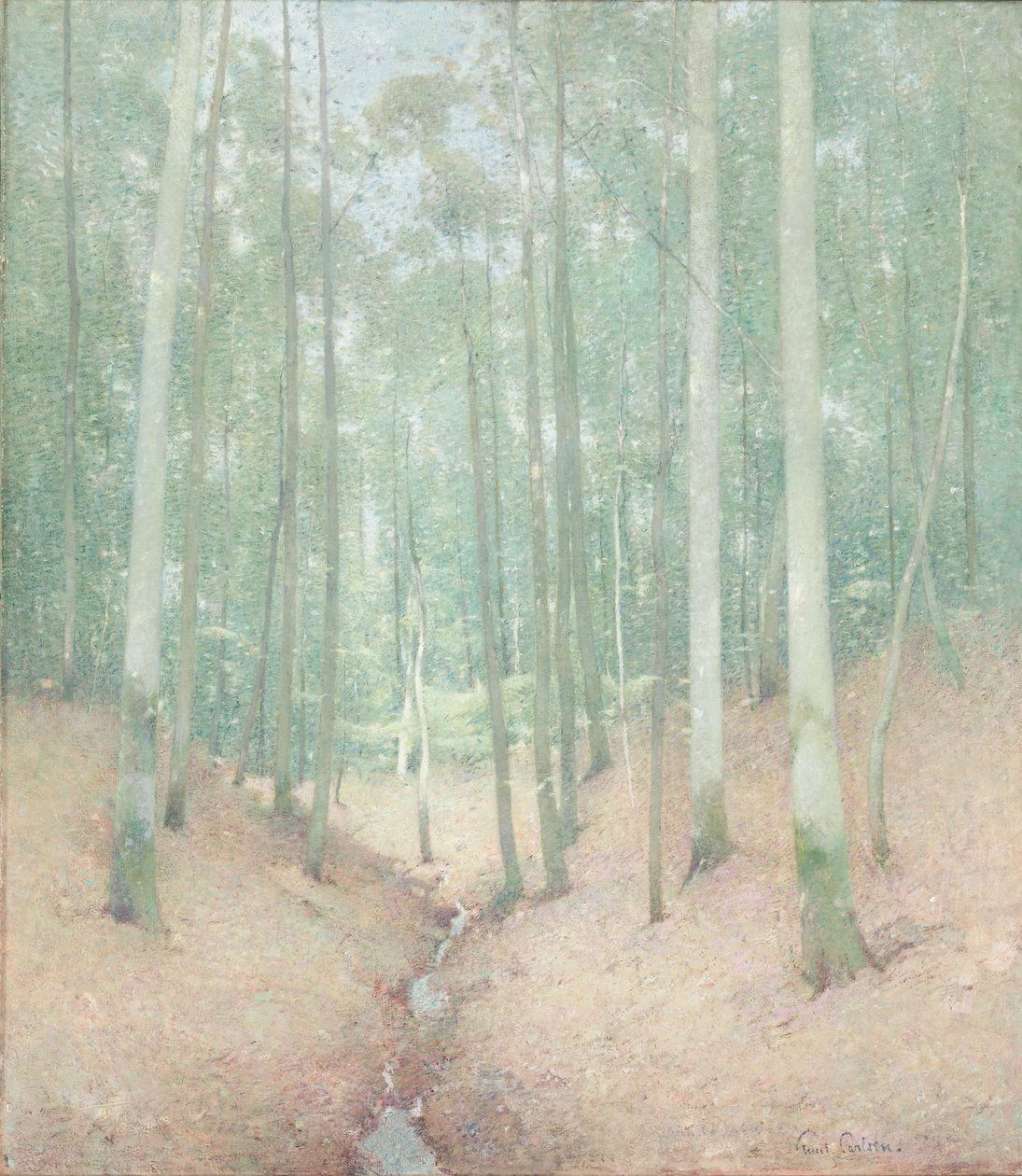 Puusisustus, n.1910 tekijältä Emil Carlsen