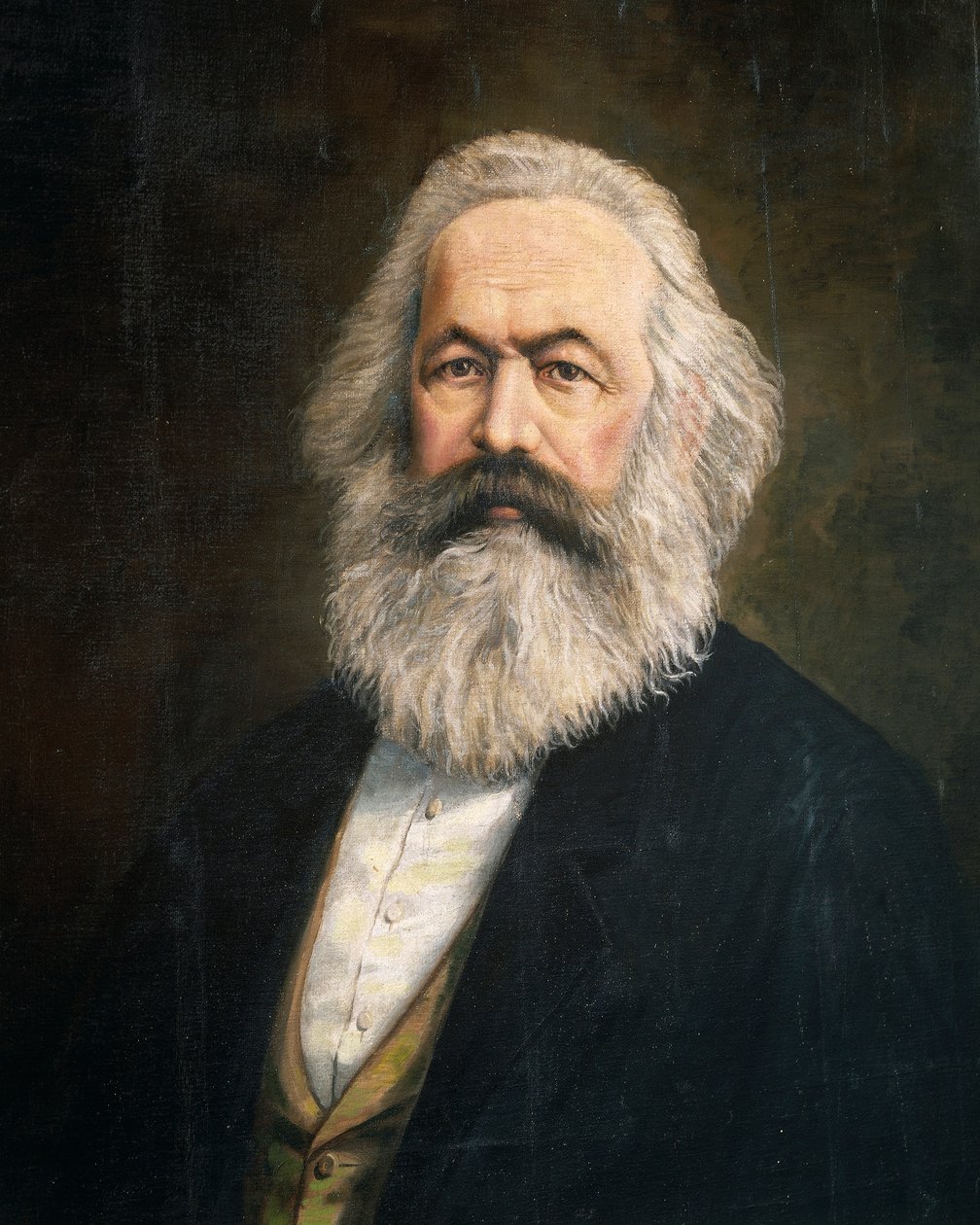 Karl Marxin muotokuva tekijältä Emil Dreyer