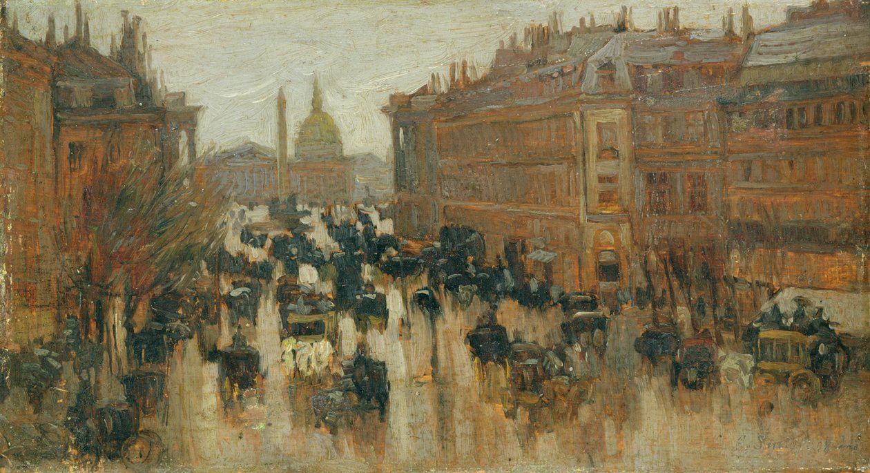 Rue Royale, Pariisi tekijältä Emil Leonhard Smidt