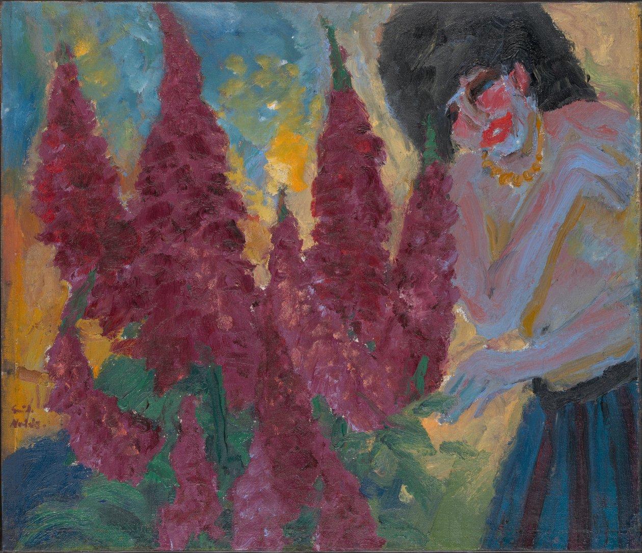Aamu Kukkapuutarhassa tekijältä Emil Nolde
