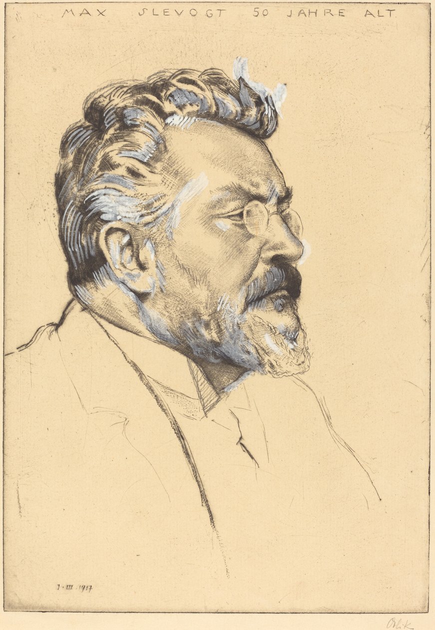 Max Slevogt tekijältä Emil Orlik