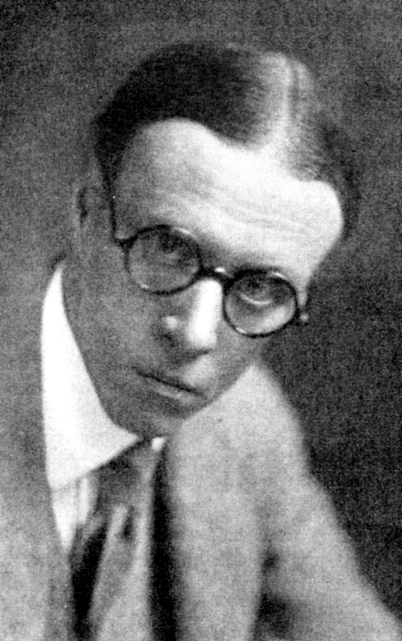 Sinclair Lewis, kirjoittaja Main Street & Babbit!, American Novelist, 1923. tekijältä Emil Otto Hoppe