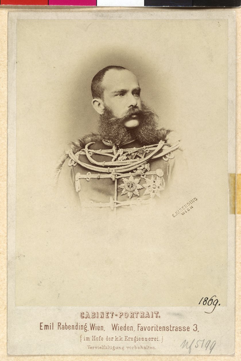 Itävallan keisari Franz Joseph I tekijältä Emil Rabending