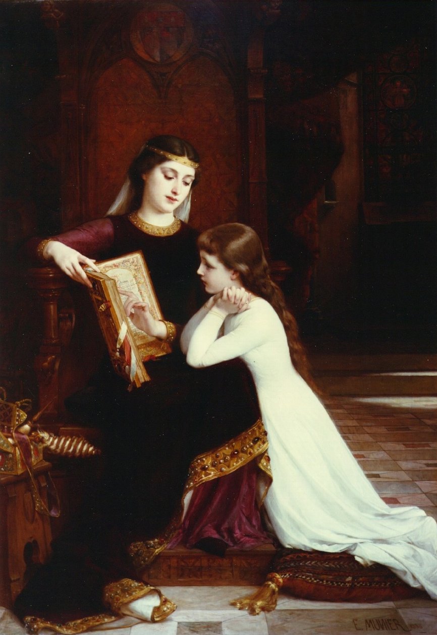 Lukeminen oppitunti tekijältä Emile Munier