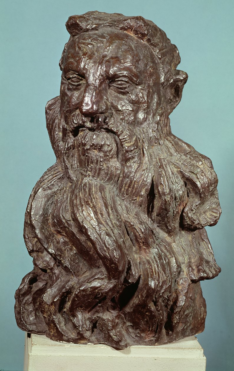 Auguste Rodinin (1840-1917) rintakuva 1909 (pronssi) tekijältä Emile Antoine Bourdelle