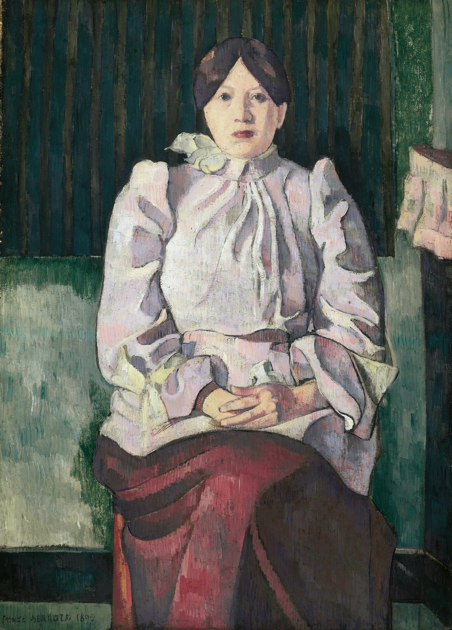 Marie Lemassonin muotokuva tekijältä Emile Bernard