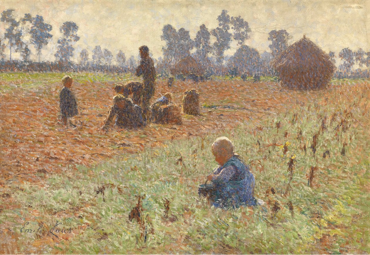 Maissin kerääminen tekijältä Emile Claus
