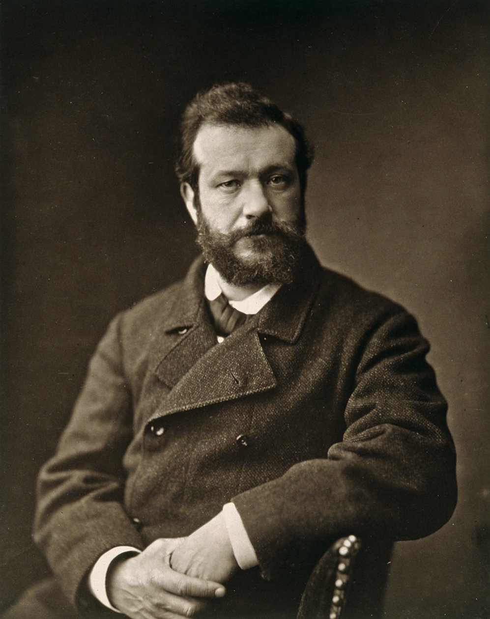 Felix Bracquemond (1833-1914), Galerie Contemporainesta, n. 1874-78 tekijältä Emile Courtin