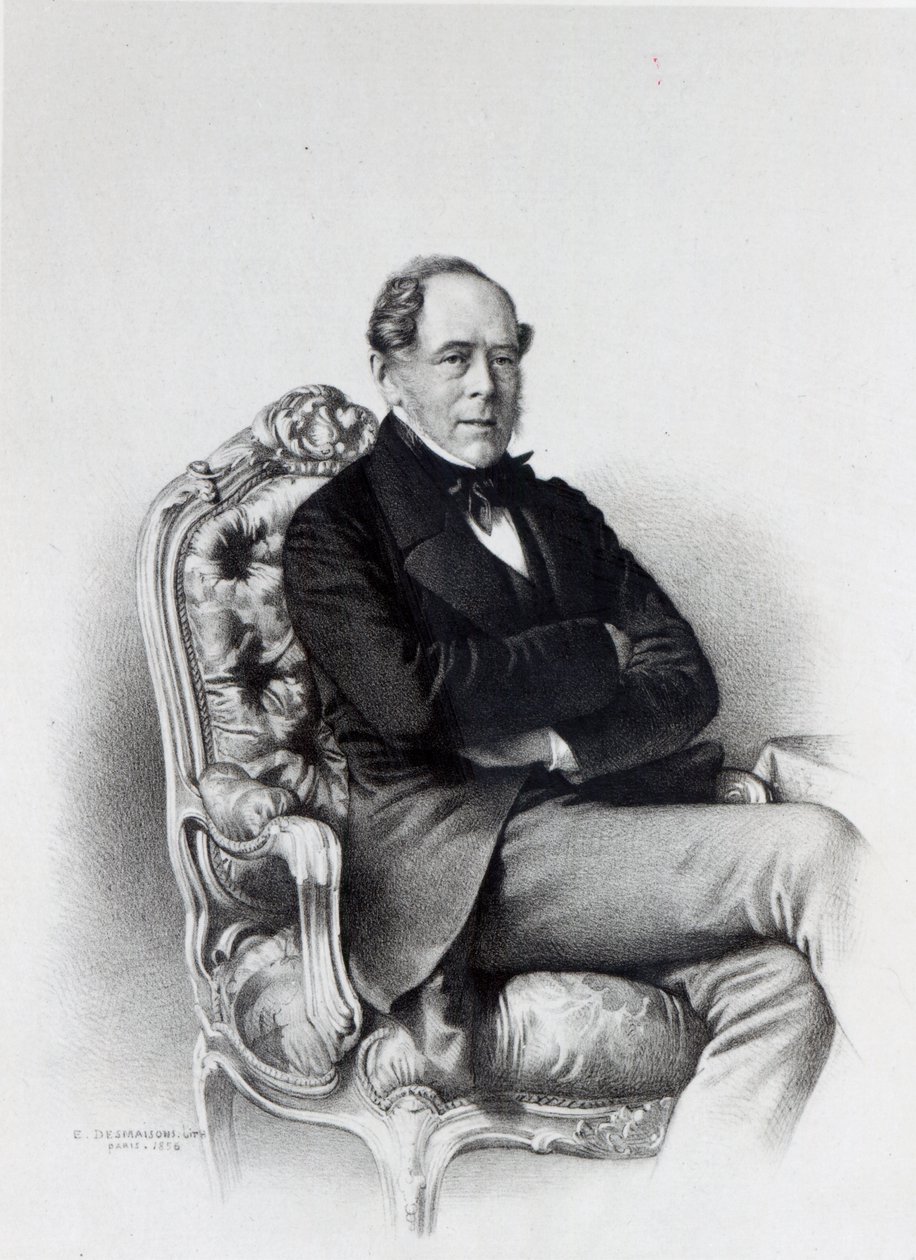 George Villiers, Clarendonin neljäs jaarli, 1856 tekijältä Emile Desmaisons