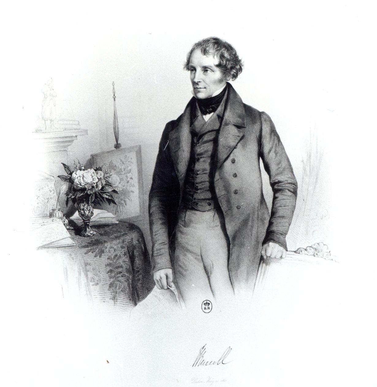Lordi John Russellin (1792-1878) muotokuva tekijältä Emile Desmaisons