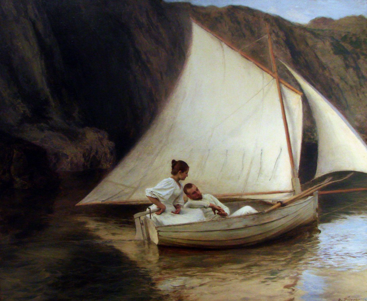 La Petite Barquen tekijältä Emile Friant