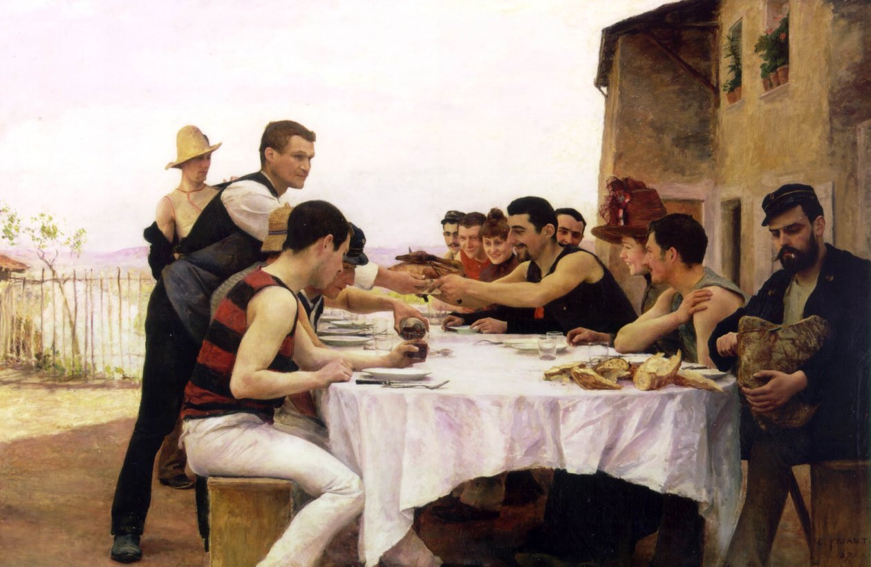 Meurthen veneilyjuhlat tekijältä Emile Friant