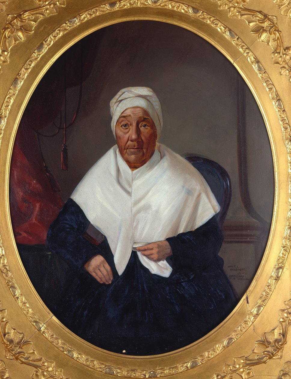 Mme muotokuva. Elizabeth Barada Ortes tekijältä Emile Herzinger