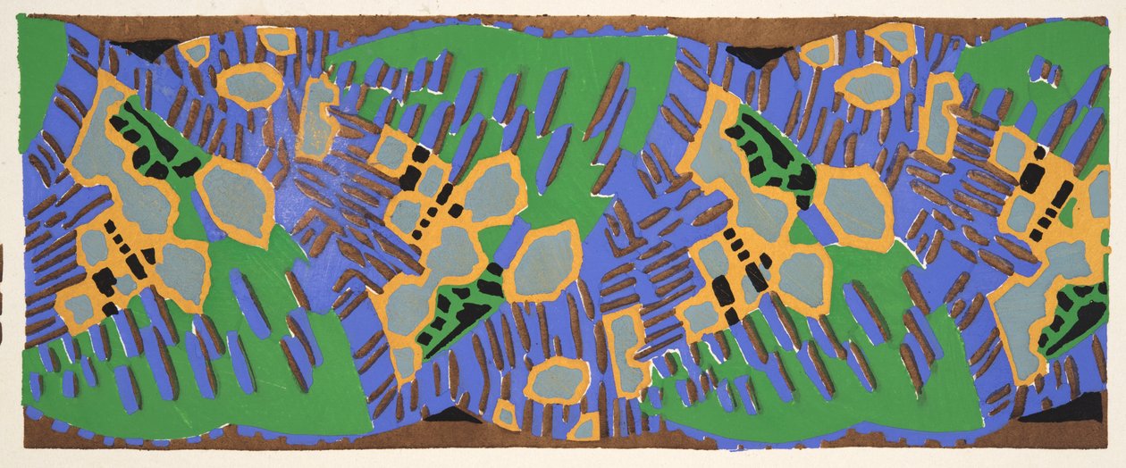 Yksityiskohta levyltä 19, Insectes, pub. 1930-luku (pochoor print) tekijältä Émile Allain Séguy