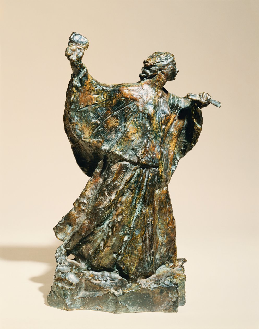 Kuvanveistäjä työssä; Nainen kuvanveistäjä työssä, 1906 tekijältä Emile Antoine Bourdelle