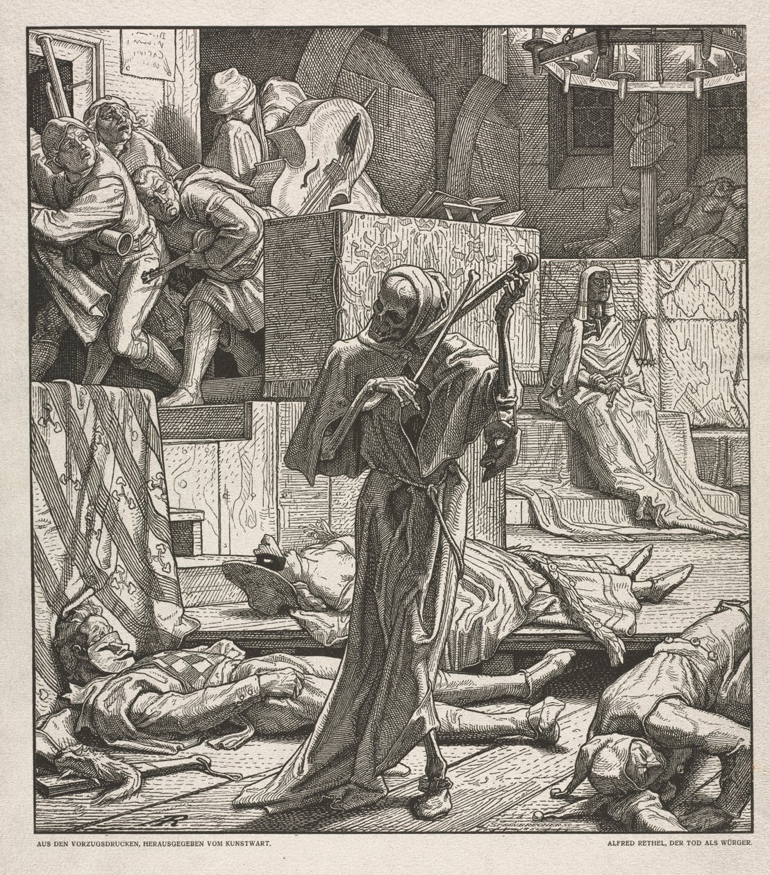 Dance of Death: Kuolema kuristaja tekijältä Emile Antoine Bourdelle