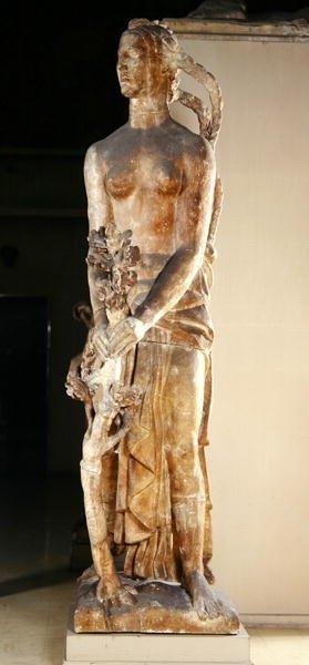 Prudence, malli kenraali Carlos Maria de Alvearin (1788-1852) muistomerkille (kipsi) tekijältä Emile Antoine Bourdelle