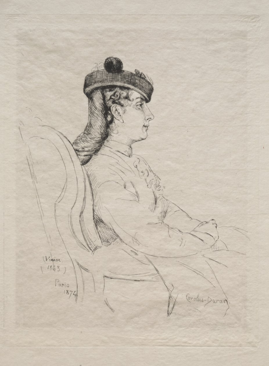 Matkamuisto, 1874. tekijältä Charles Emile Auguste Carolus Duran