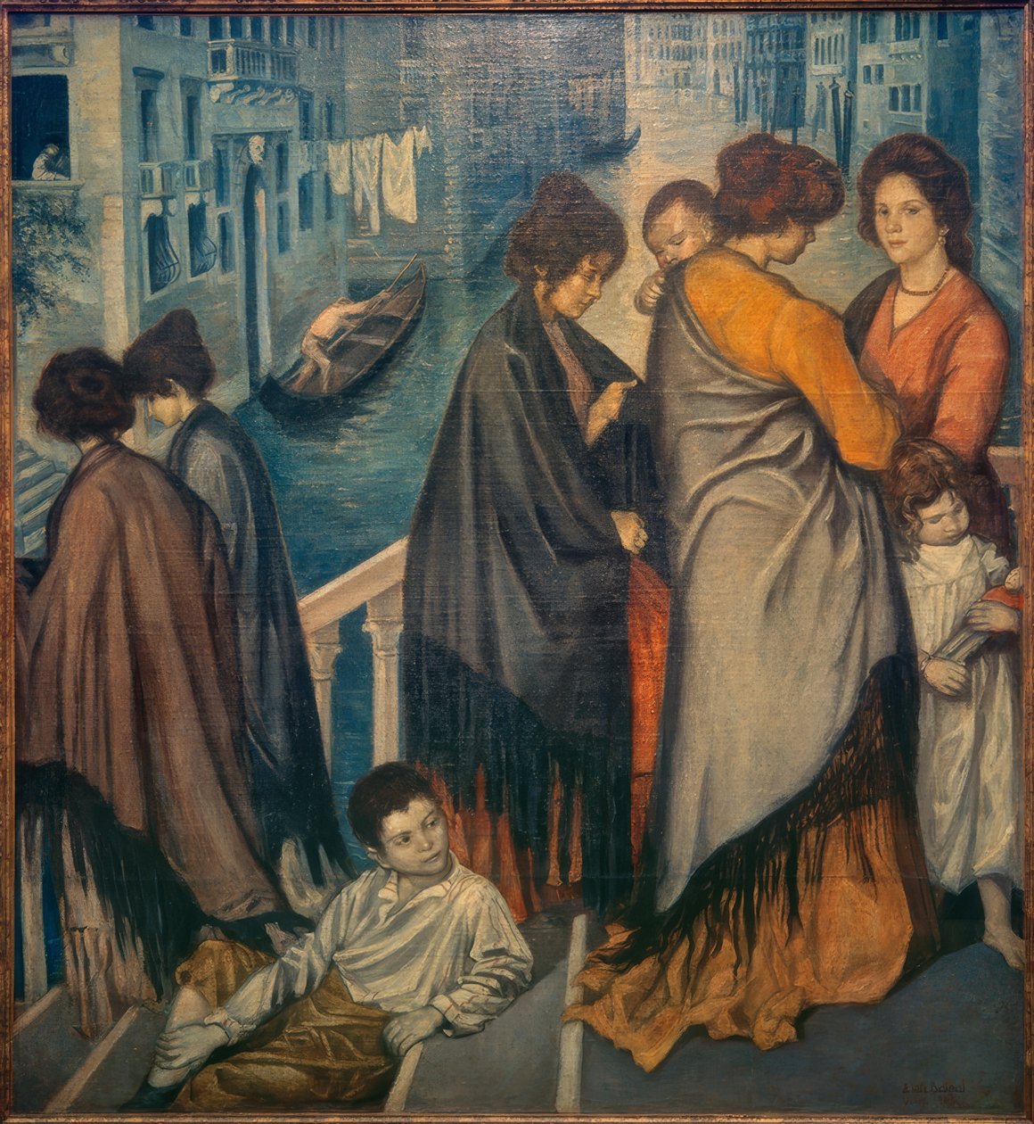 Venetsian sillalla tekijältä Emile Bernard