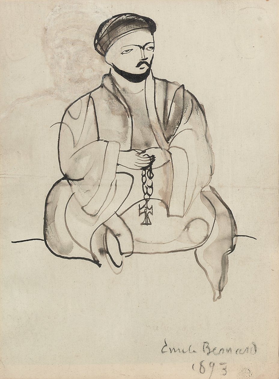 Koptipappi, 1893 tekijältä Emile Bernard