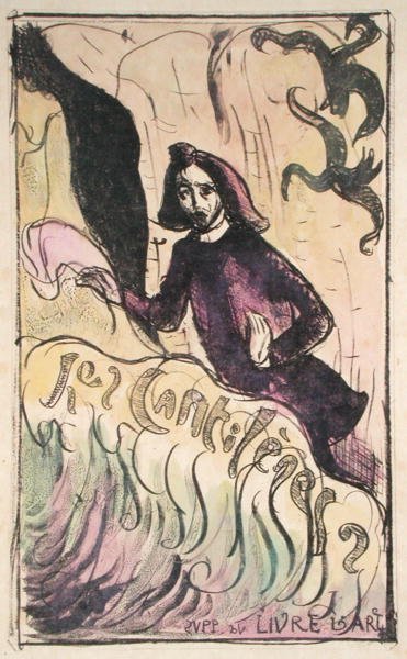 Les Cantilenesin kansikuva tekijältä Emile Bernard