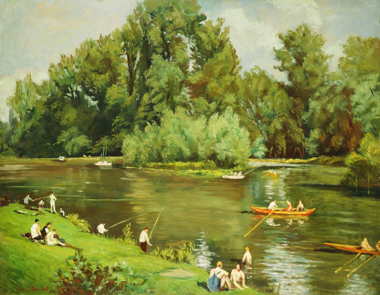 Marnen reuna, noin 1932 tekijältä Emile Bernard