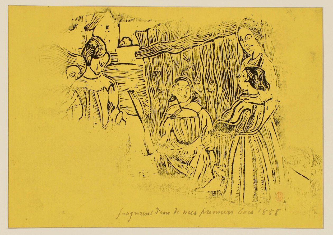 Kinderspiele [Probe b] tekijältä Emile Bernard