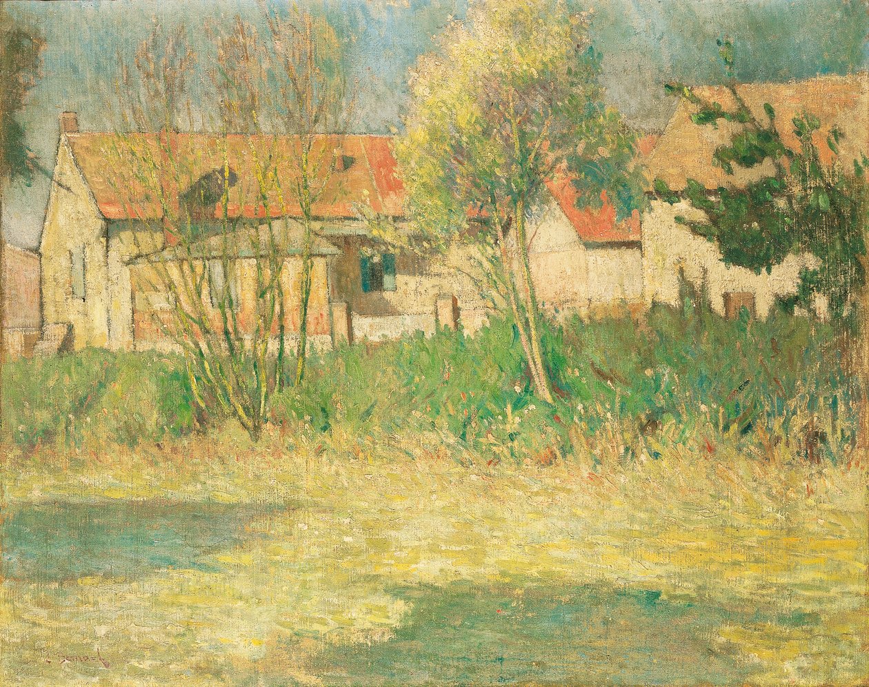 Maisema, n. 1905-07 tekijältä Emile Bernard