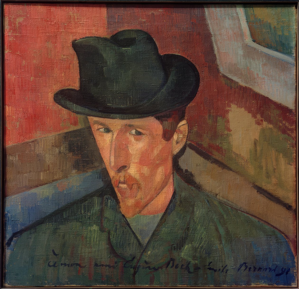 Eugène Bochin muotokuva tekijältä Emile Bernard