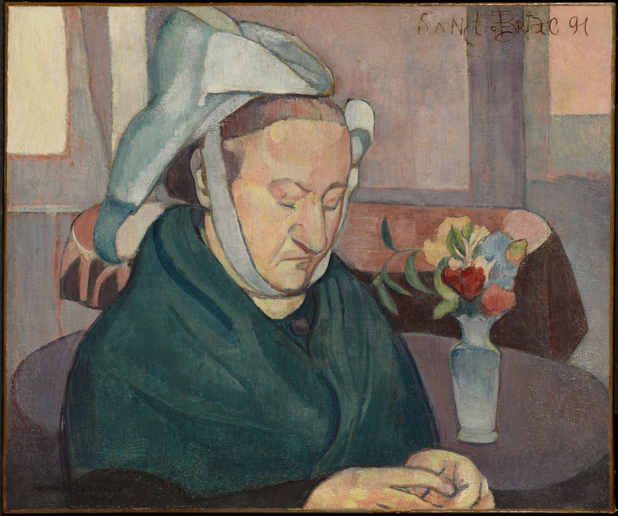 Madame Lemassonin muotokuva tekijältä Emile Bernard