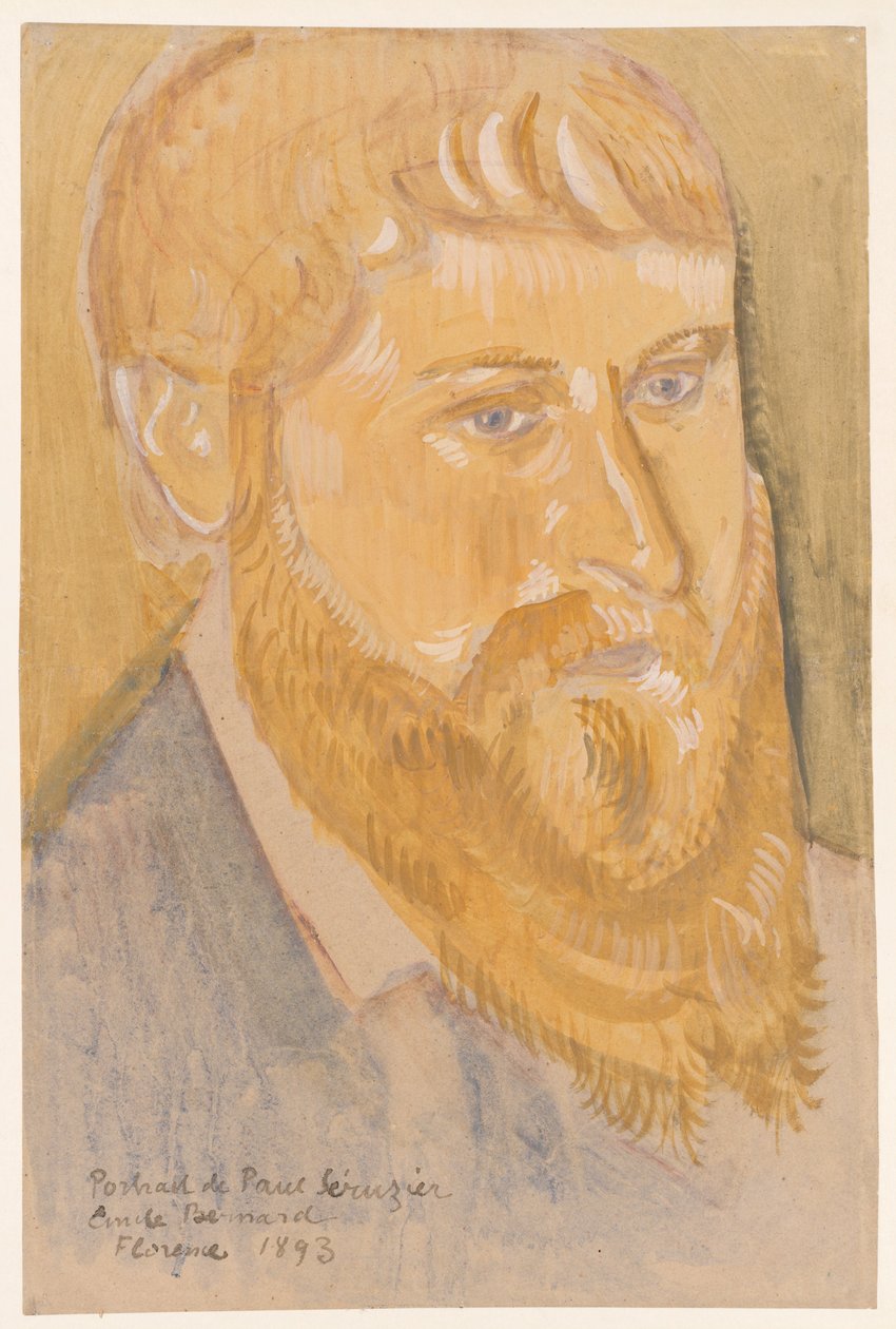 Retrat de Paul Sérusierfinnish tekijältä Emile Bernard