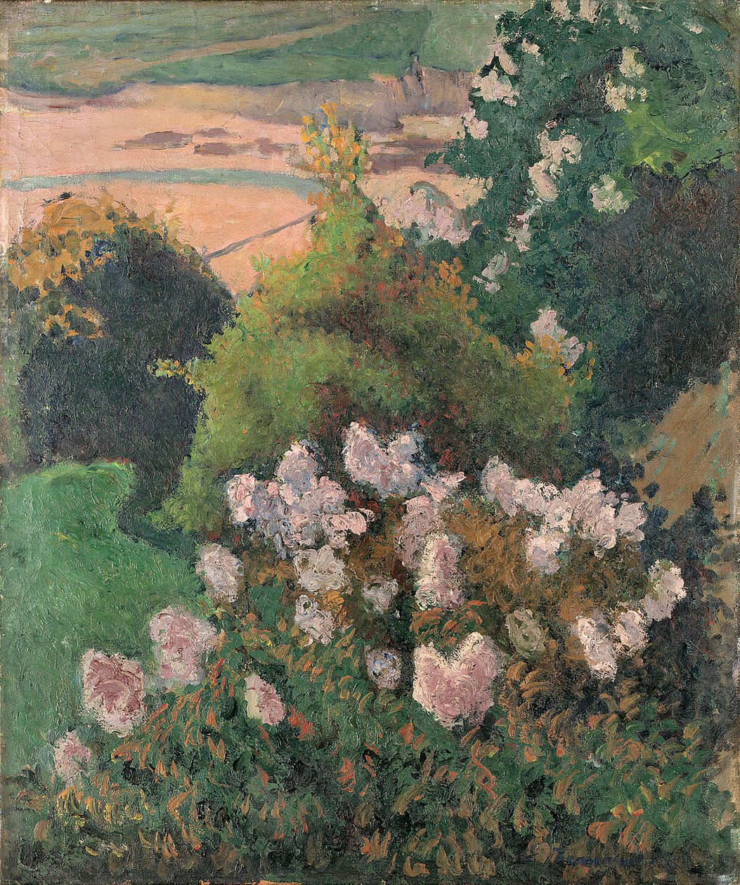 Saint-Briacin maisema, 1886 tekijältä Emile Bernard