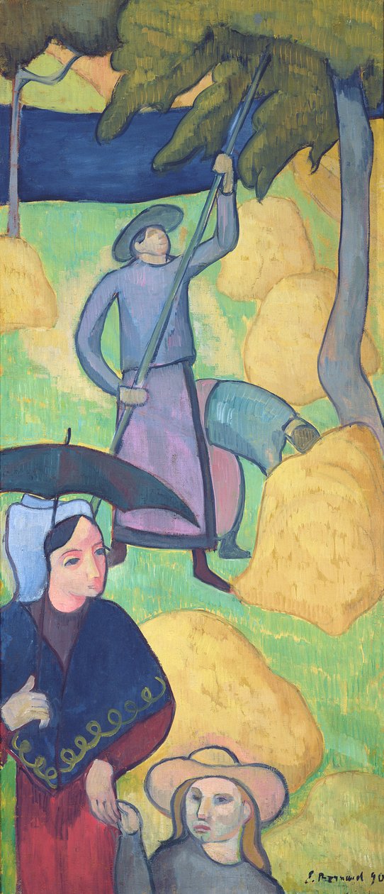 Omenasato, 1890 tekijältä Emile Bernard