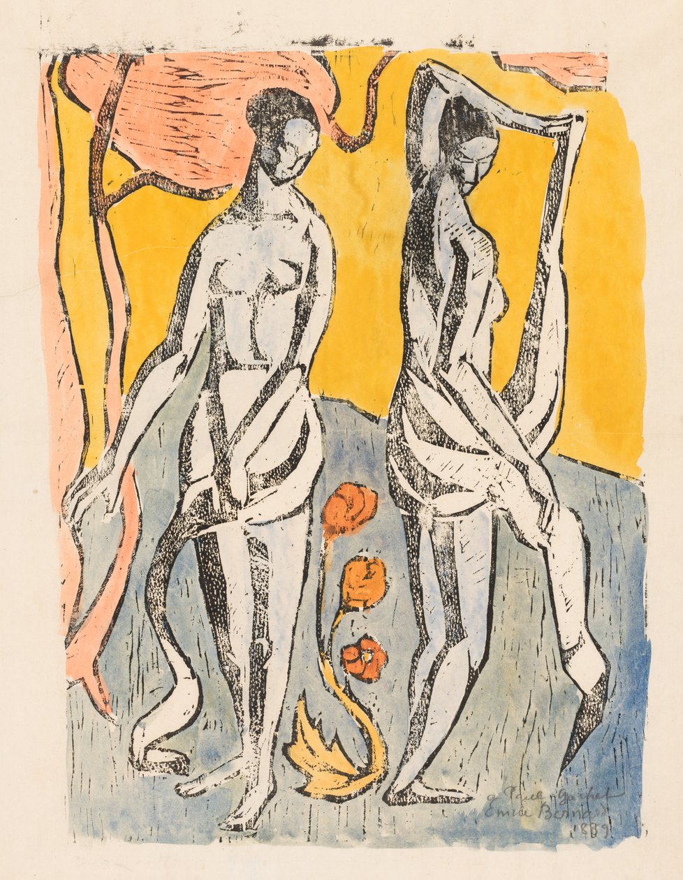 Nymfit tekijältä Emile Bernard