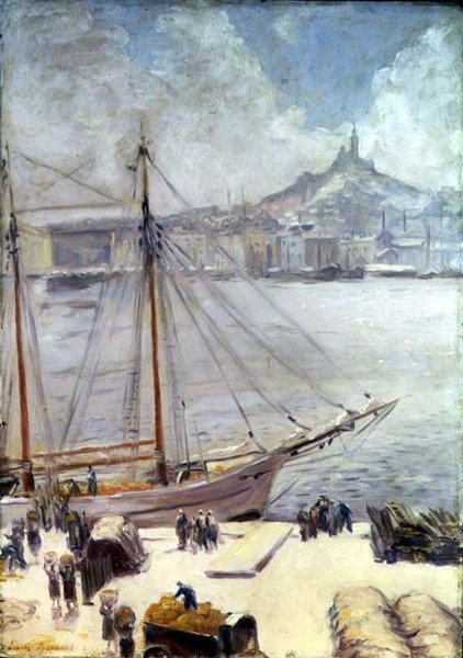 The Quay, Marseille tekijältä Emile Bernard