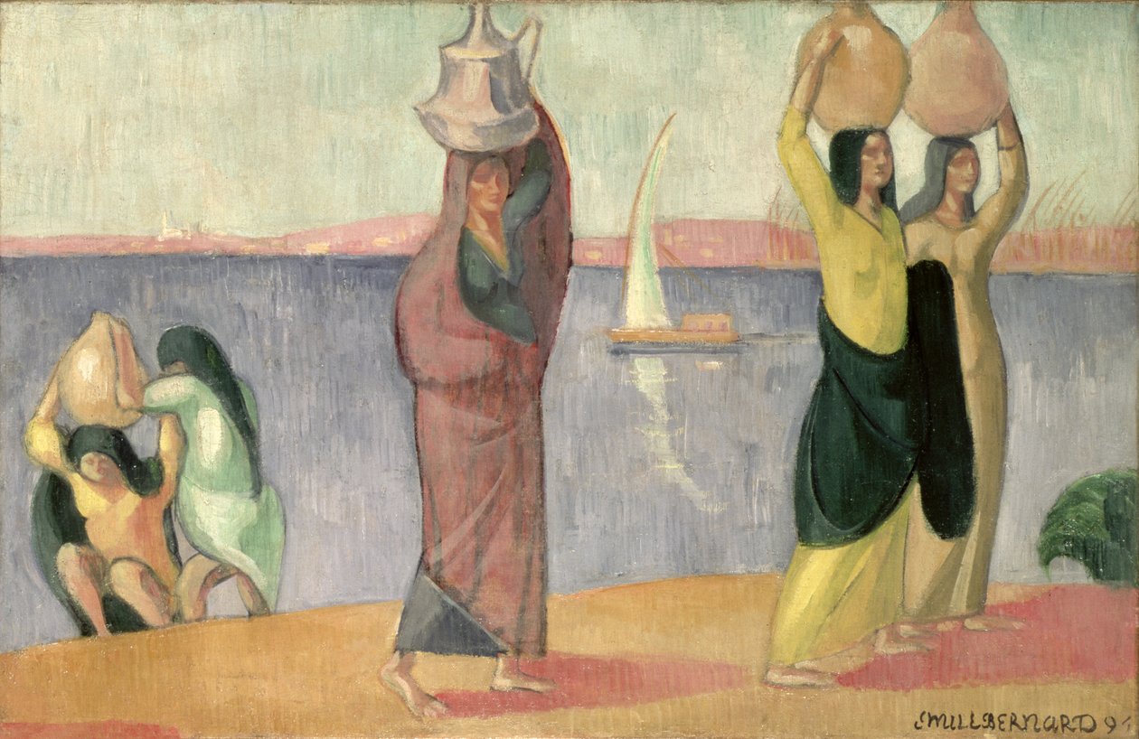 The Water Bearers, 1894 tekijältä Emile Bernard