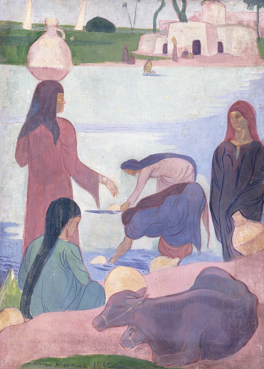 The Water Carriers, 1895 tekijältä Emile Bernard