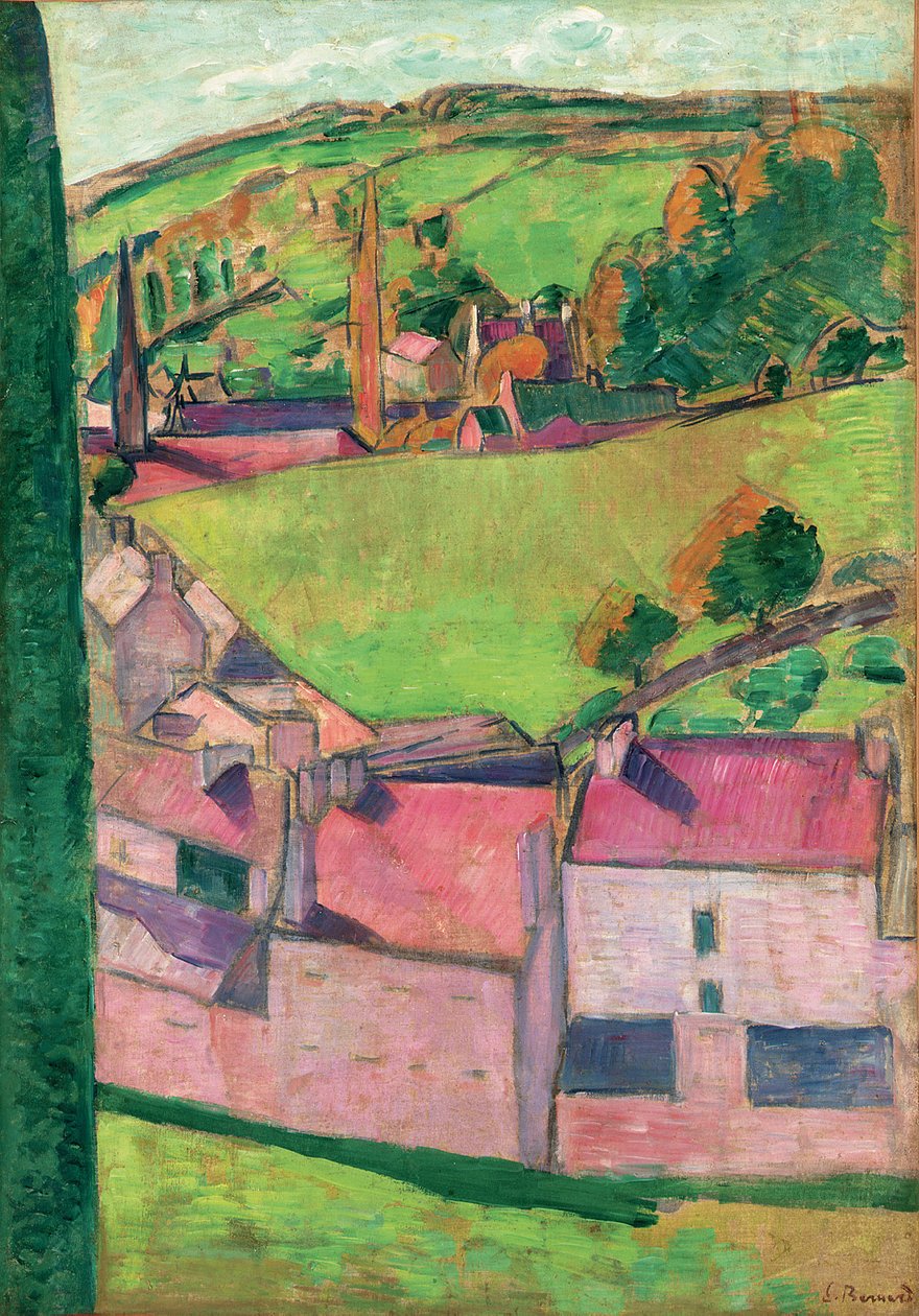 Näkymä Pont-Avenille tekijältä Emile Bernard