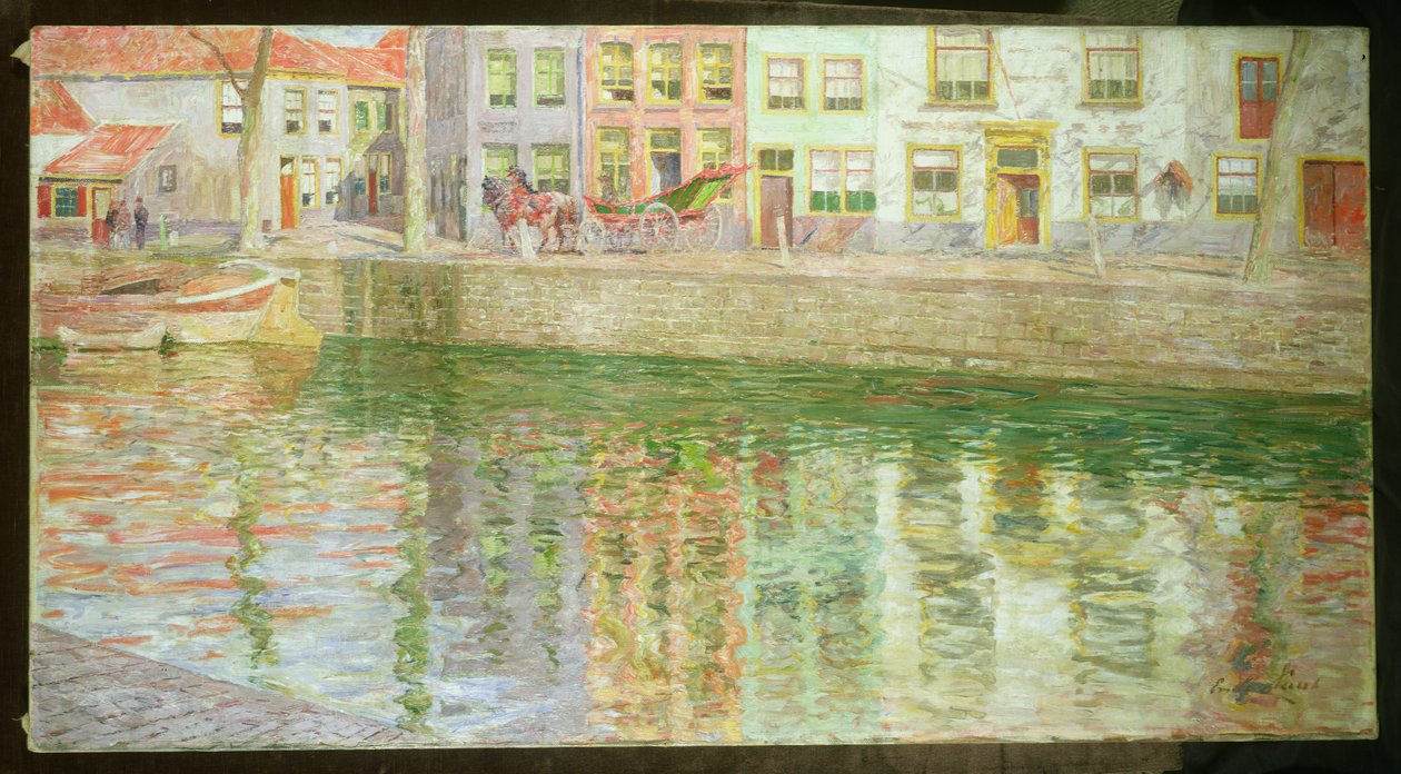 Huonekalut ja erilaiset esineet 1100- ja 1300-luvuilta tekijältä Emile Claus
