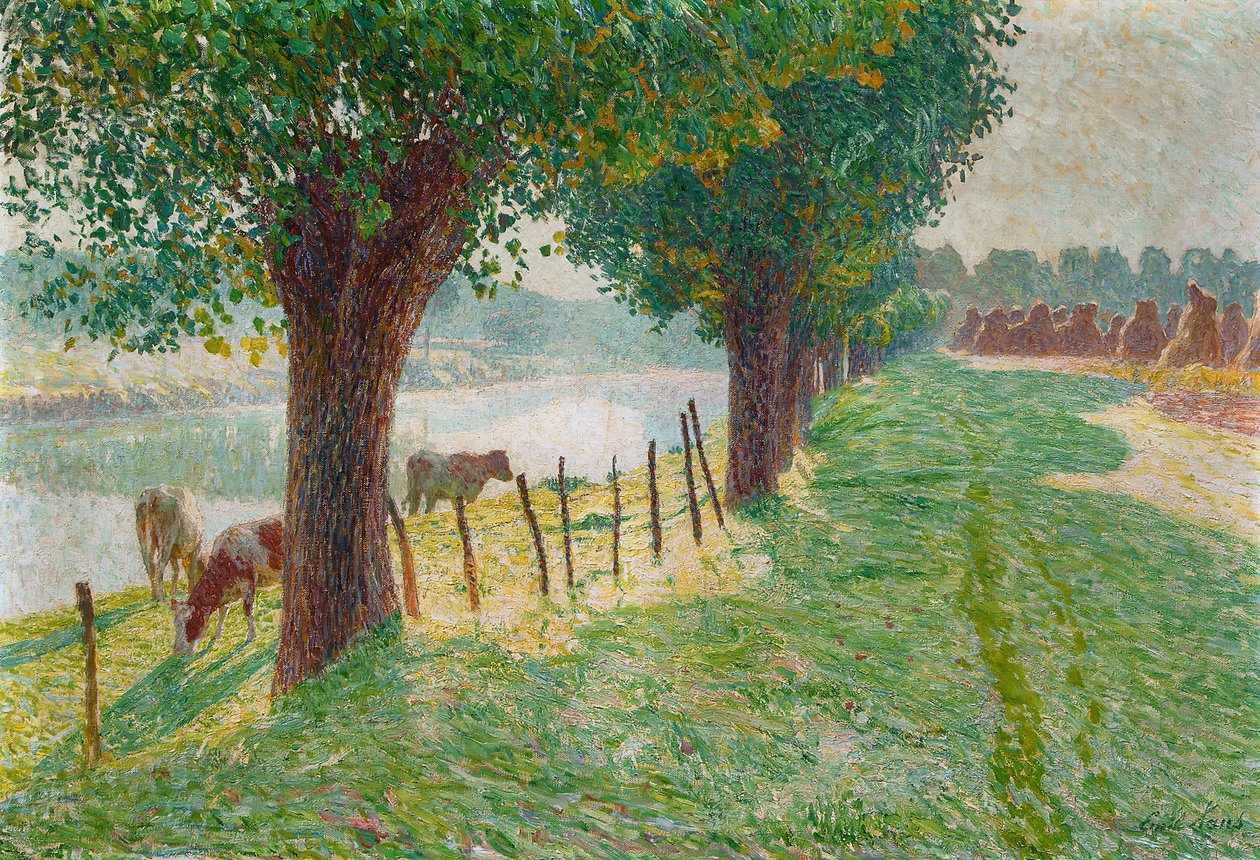Elokuun lopussa 1909 tekijältä Emile Claus
