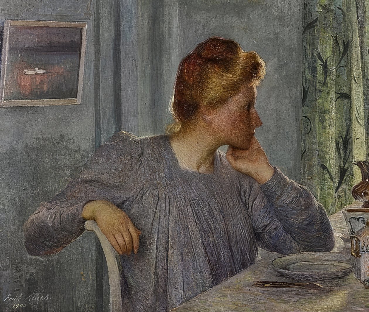 Rouva. 1900 tekijältä Emile Claus