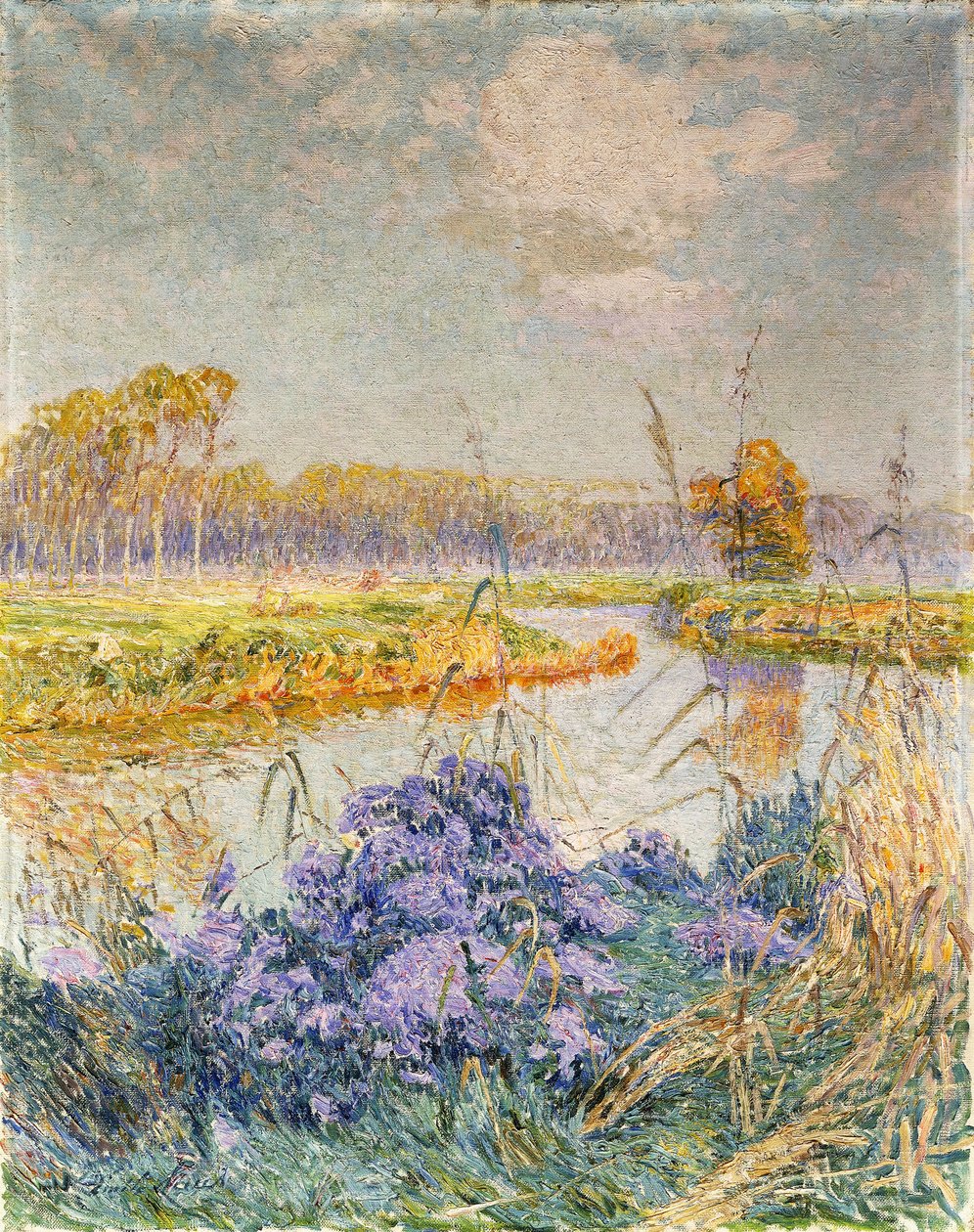 La Lys - De Leie, syntynyt 1902 tekijältä Emile Claus