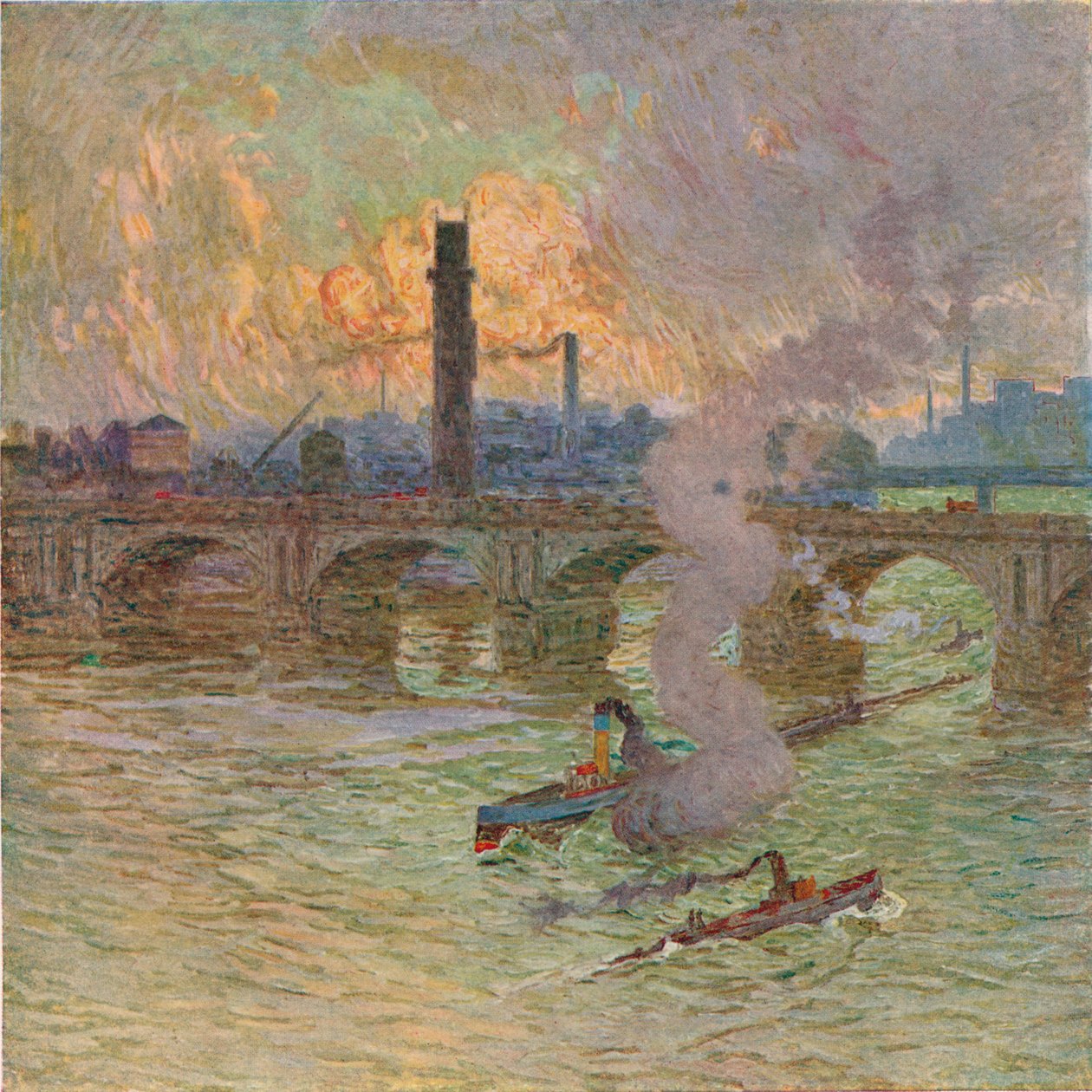Ankara sää, v1917 tekijältä Emile Claus
