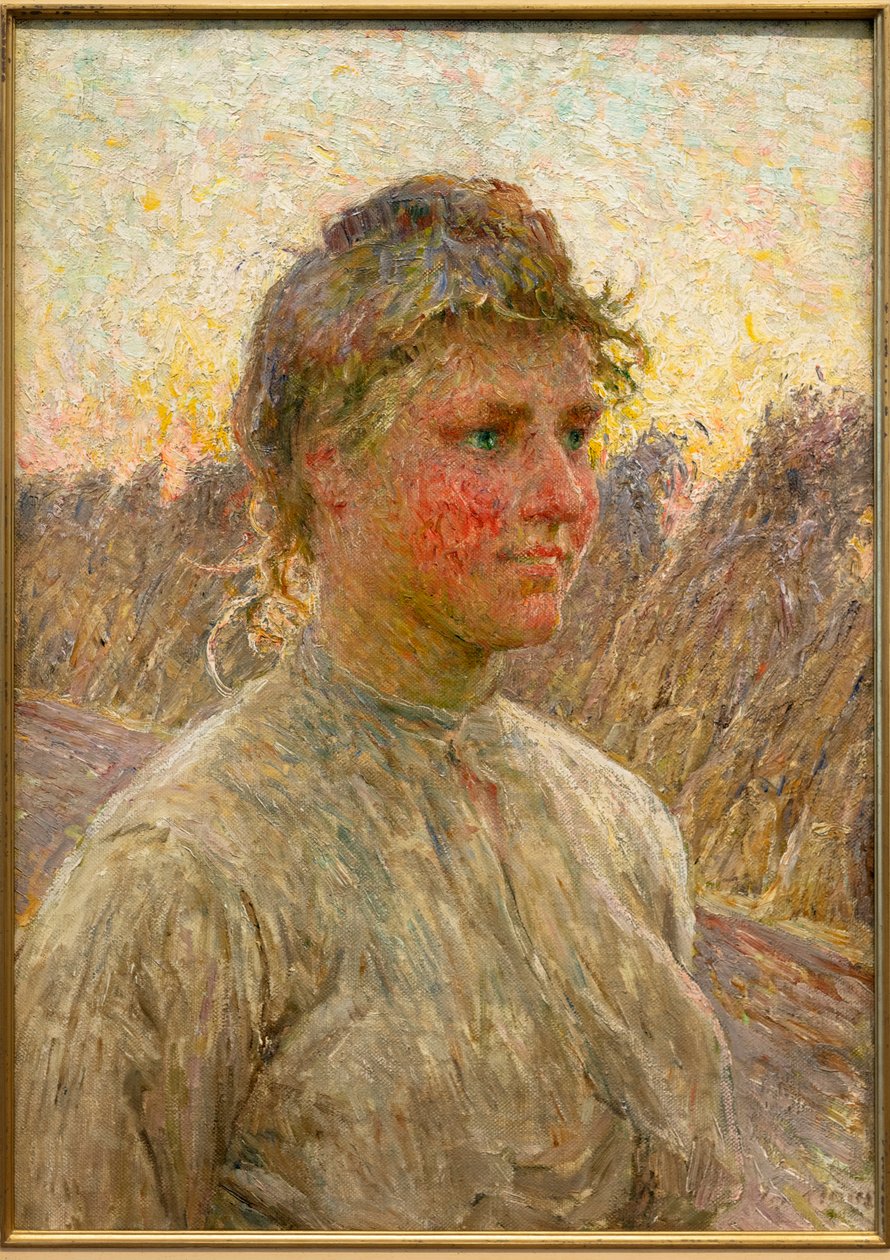 Nuorten maanviljelijöiden vaimo tekijältä Emile Claus