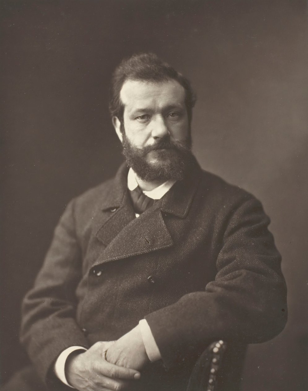 Félix Henri Bracquemond ranskalainen taidemaalari ja taidegraafikko, 1833-1914, 187578. tekijältä Emile Courtin