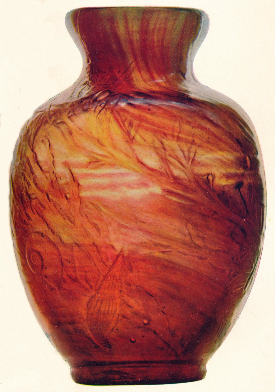E. Gallen lasimaljakko, c1846-1903, 1903 tekijältä Emile Galle