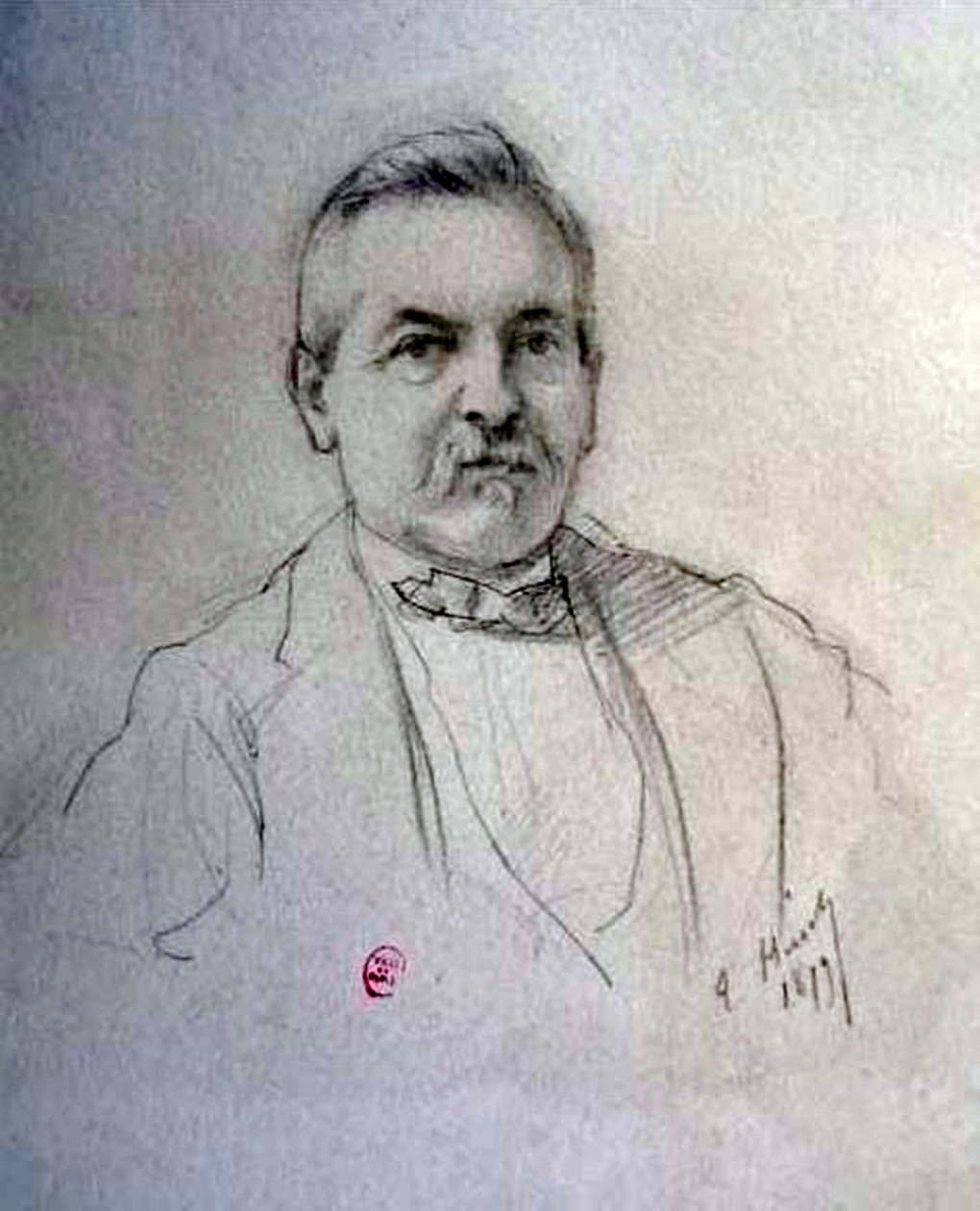 Félix Roguet (1823-1888) (A05) tekijältä Emile Hirsch