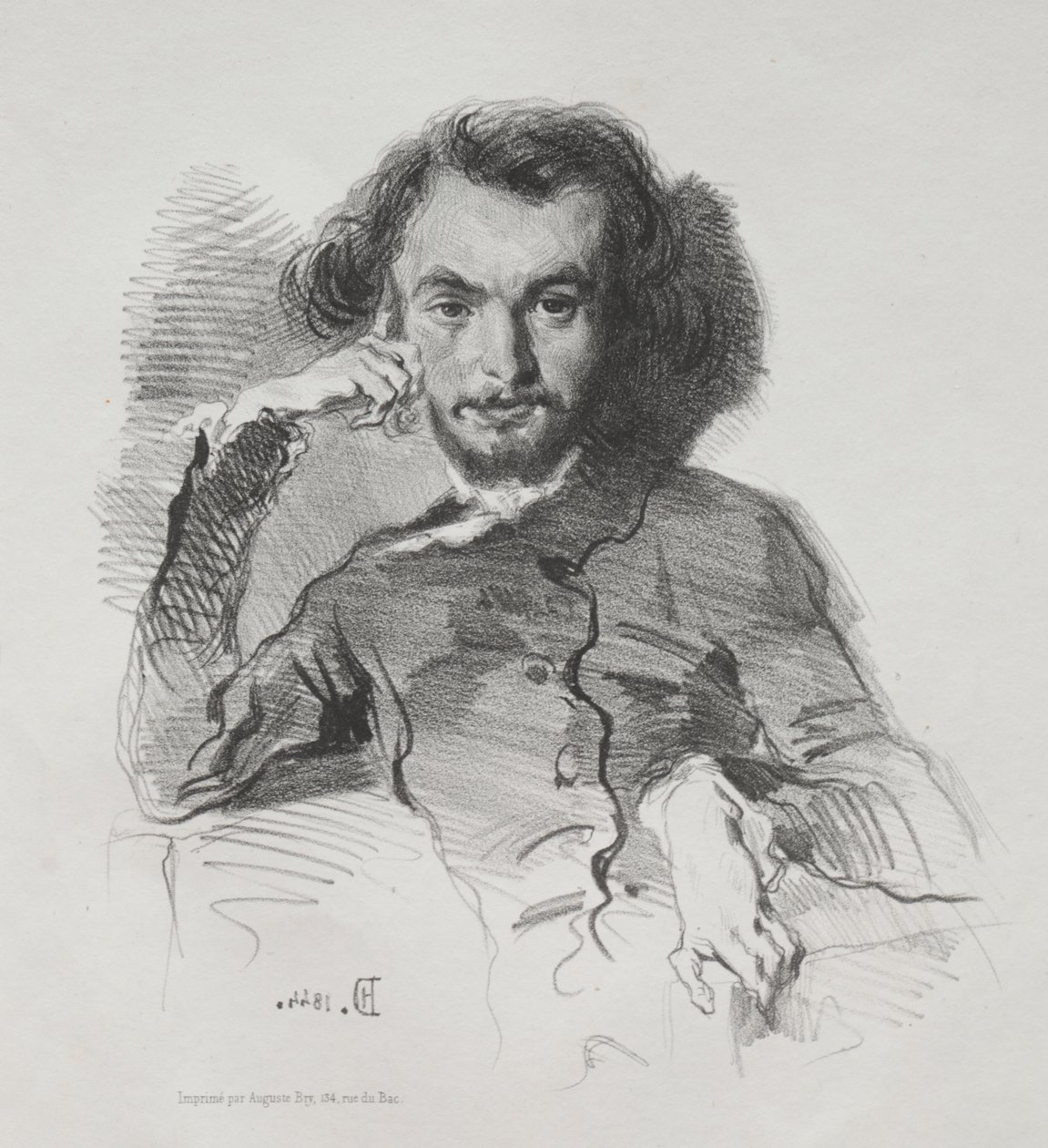 Charles Pierre Baudelaire tekijältä Emile Isidore Deroy