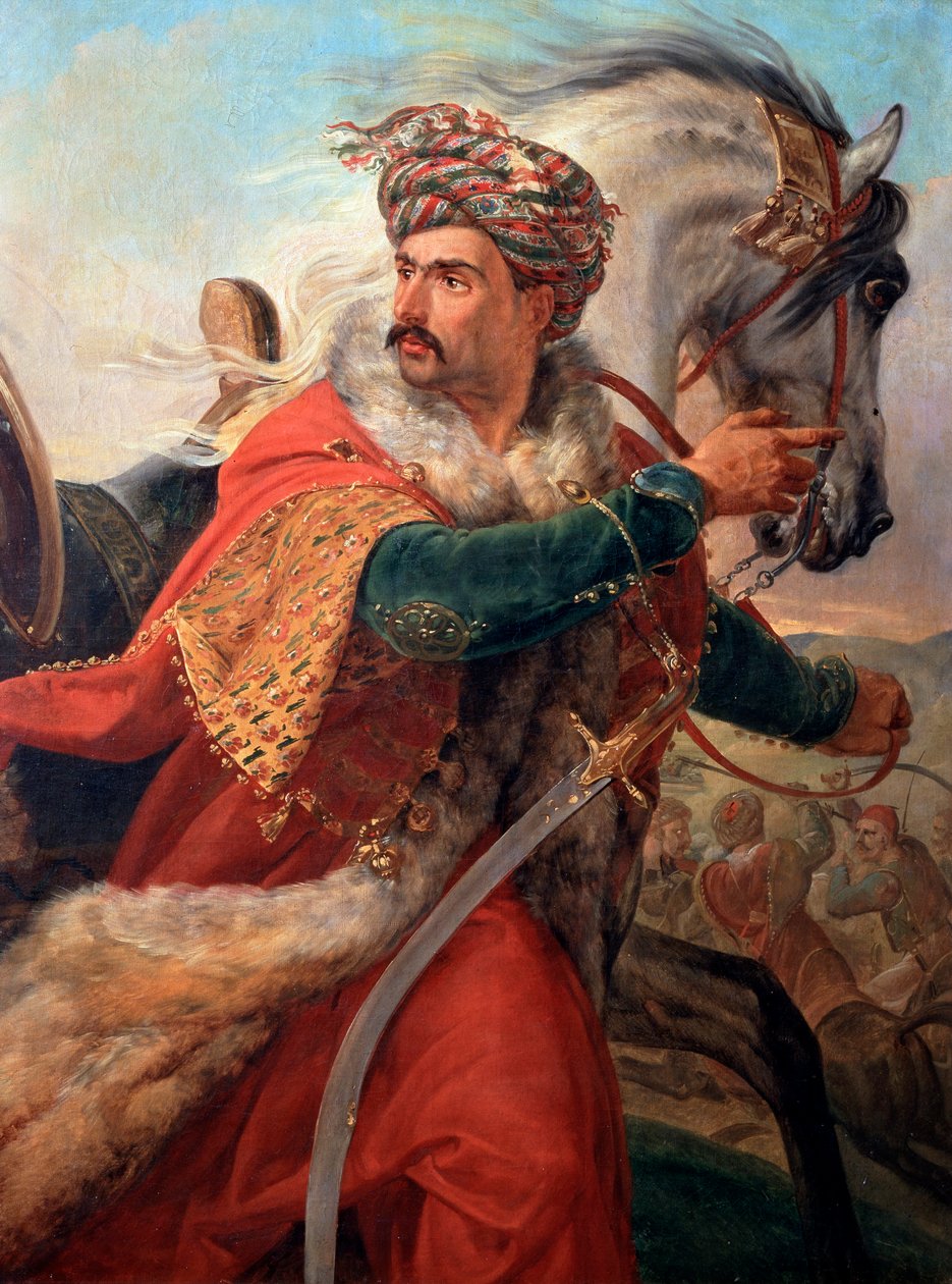 Mameluke, 1830-luvun loppu. tekijältä Emile Jean Horace Vernet