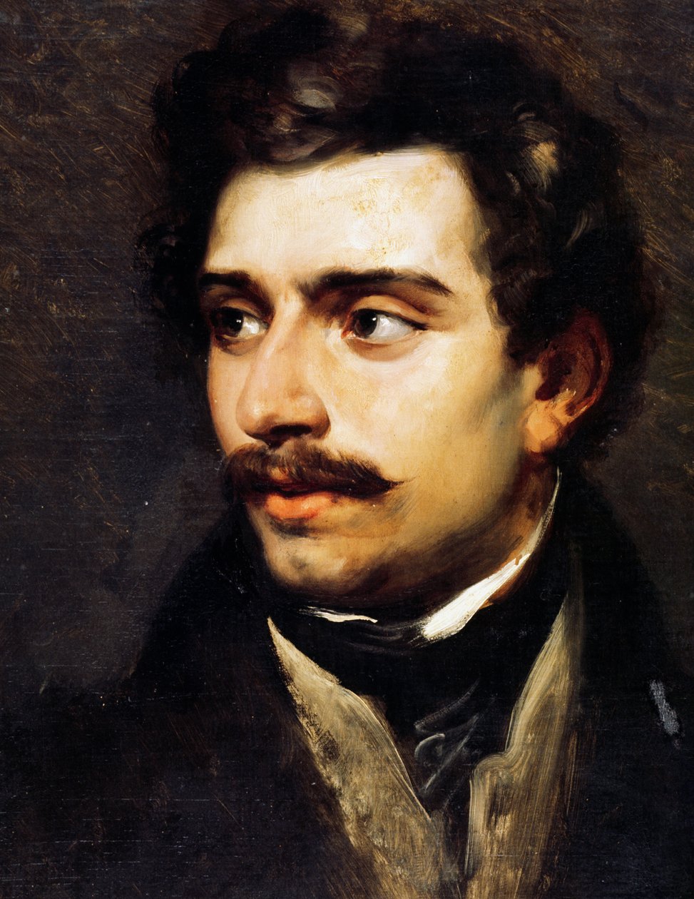 Federico Riccin muotokuva (Napoli tekijältä Emile Jean Horace Vernet